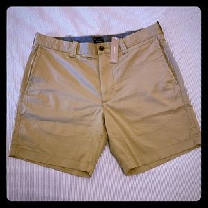 NWT J. Crew Men’s Khaki 7” Stretch Short | 34